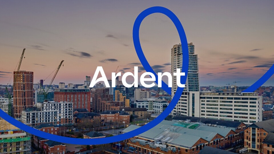 ardent city image logo